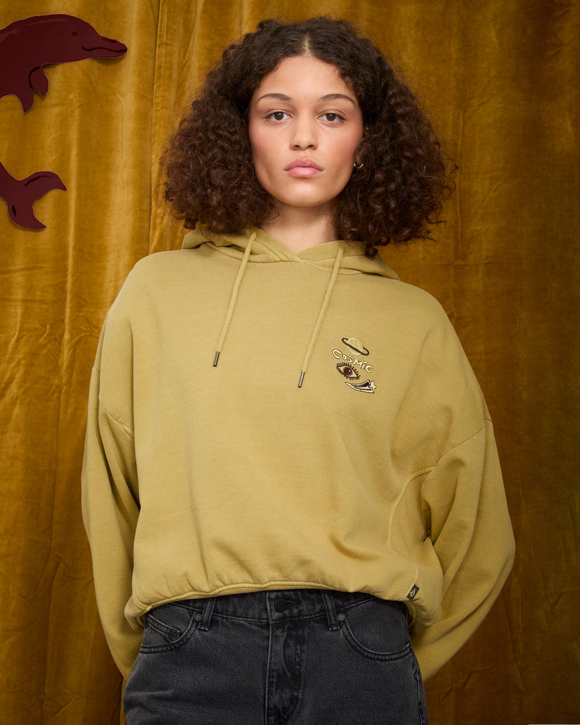 Sweat à capuche Ozzy I - Mustard