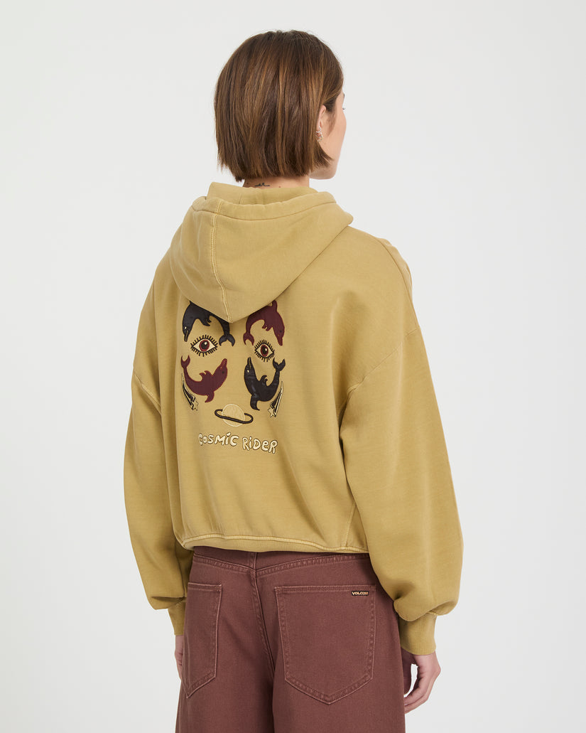 Sweat à capuche Ozzy I - Mustard