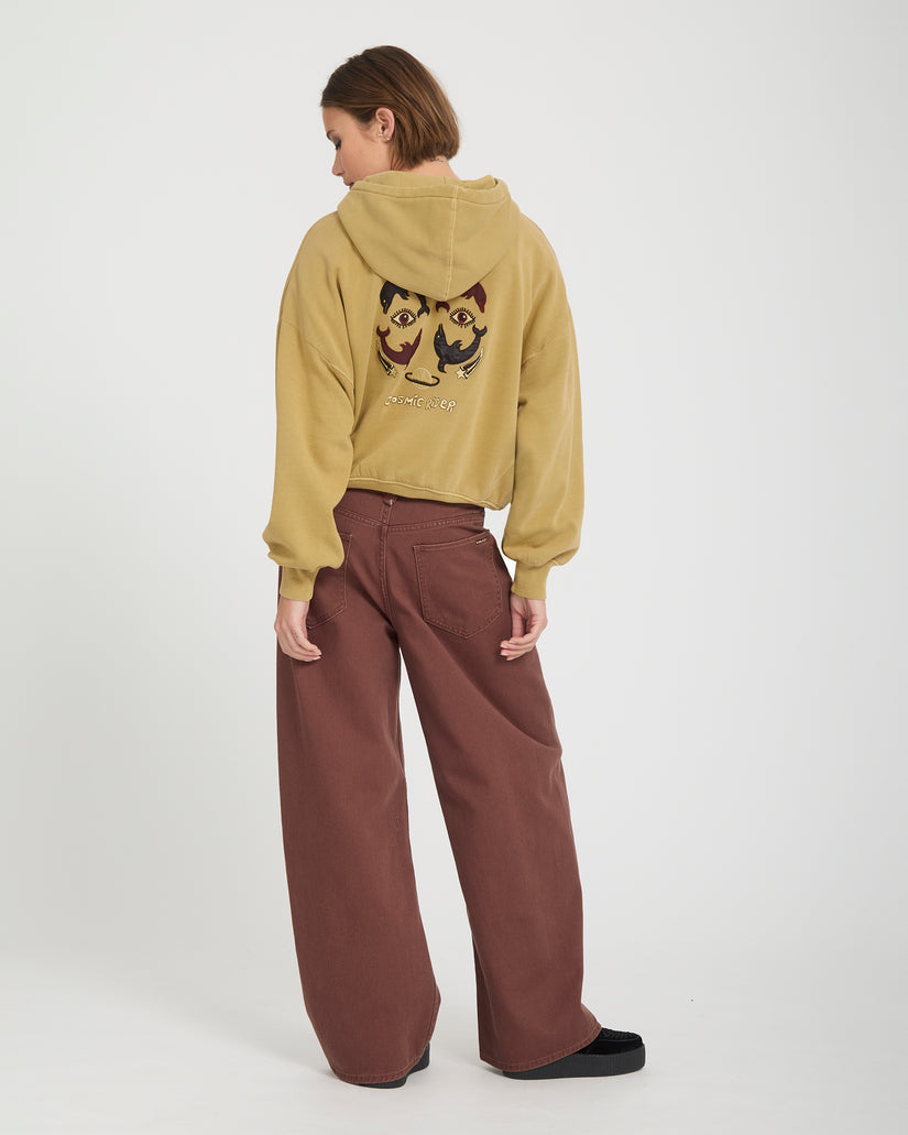 Sweat à capuche Ozzy I - Mustard