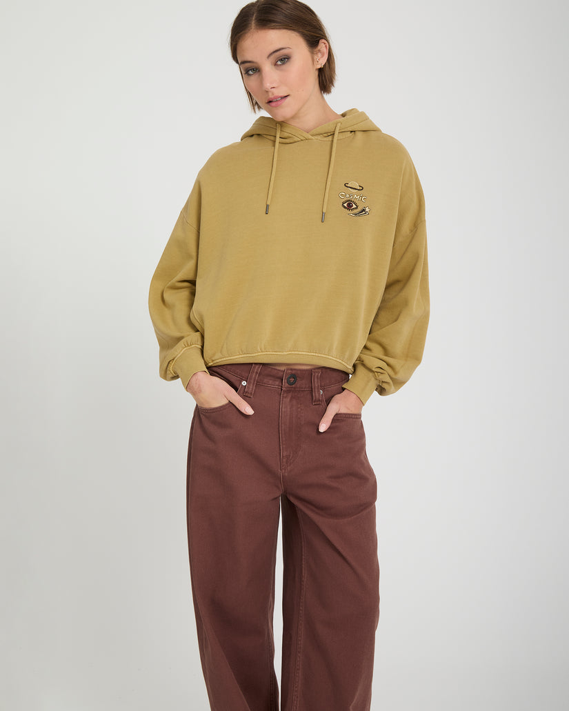 Sweat à capuche Ozzy I - Mustard