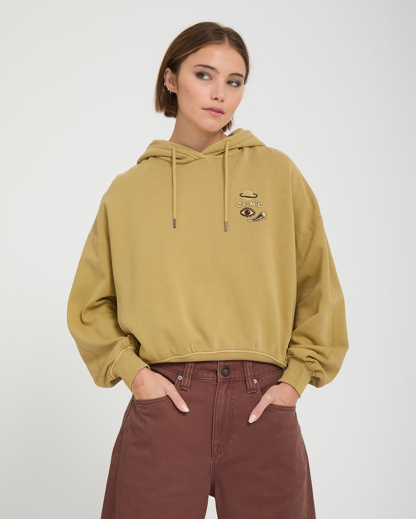 Sweat à capuche Ozzy I - Mustard