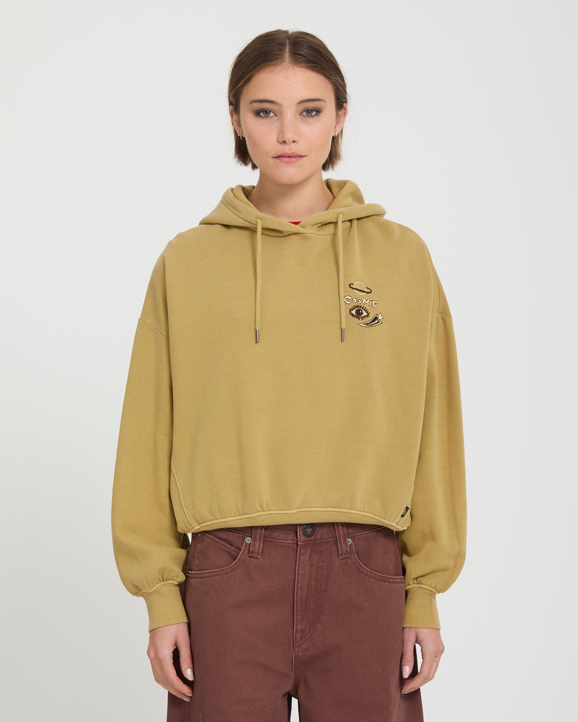 Sweat à capuche Ozzy I - Mustard