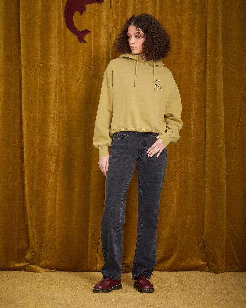 Sweat à capuche Ozzy I - Mustard