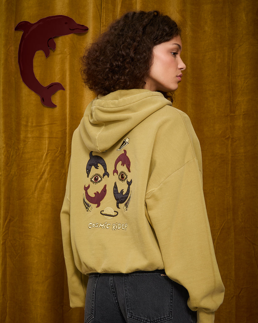 Sweat à capuche Ozzy I - Mustard