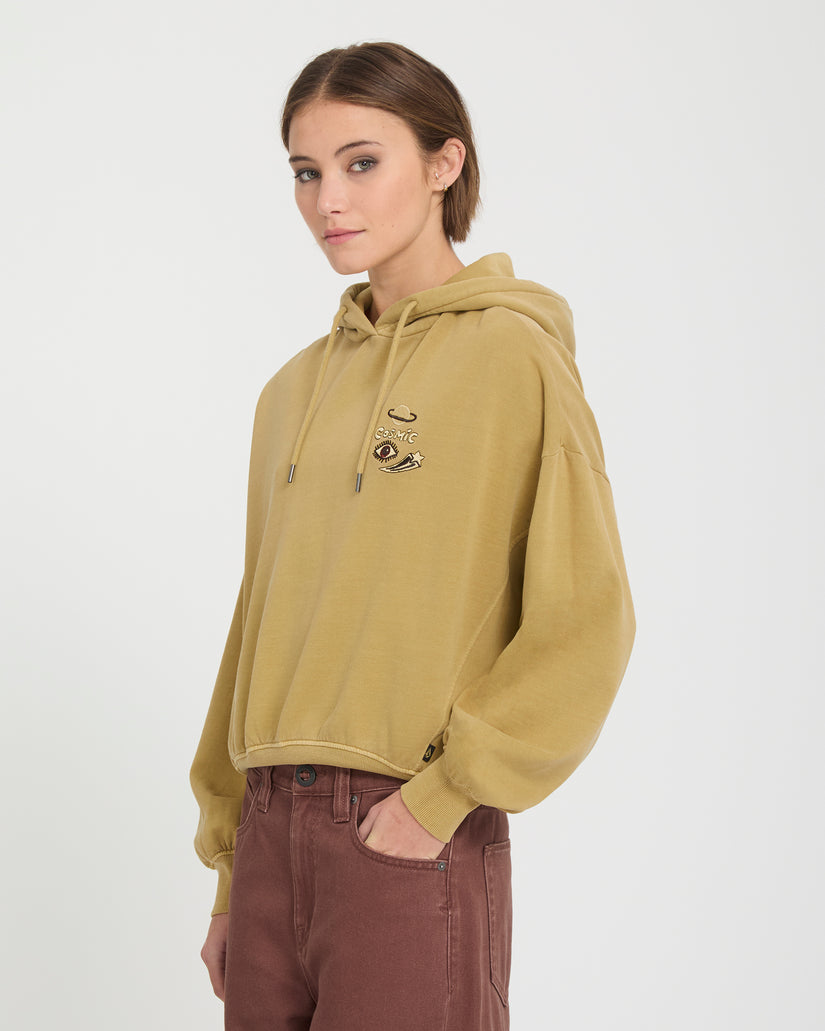 Sweat à capuche Ozzy I - Mustard