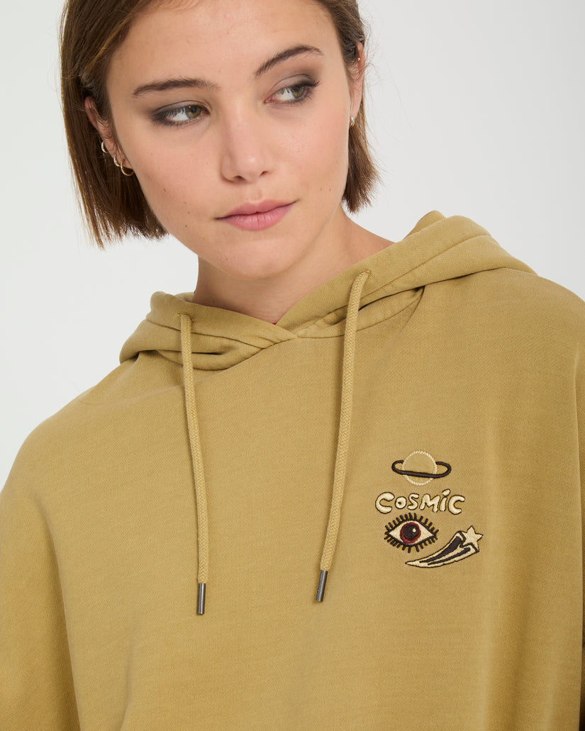 Sweat à capuche Ozzy I - Mustard