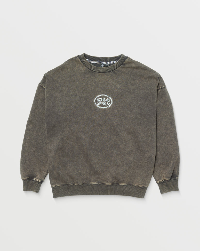 Sweatshirt Stone - VINTAGE BLACK