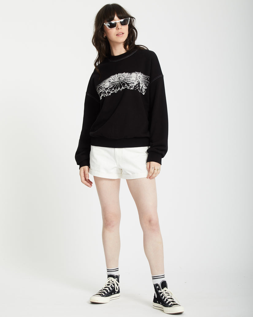 Sweatshirt Alix - BLACK