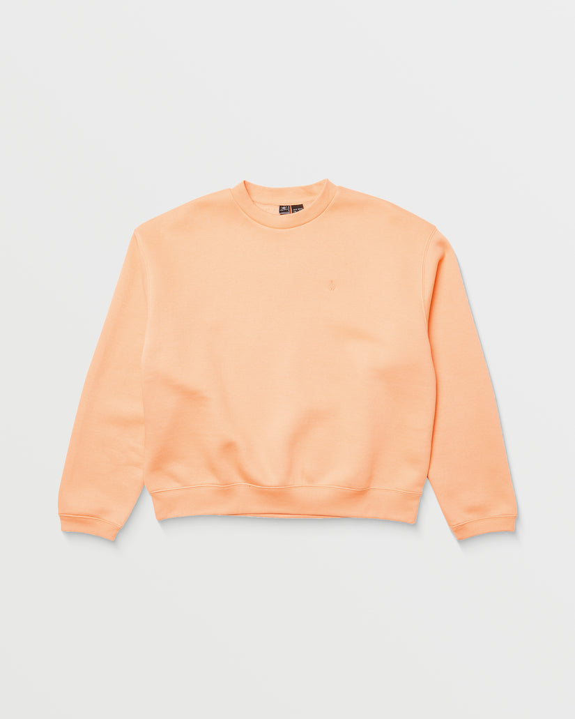 Sweatshirt Stone Heart Up - PALE PEACH