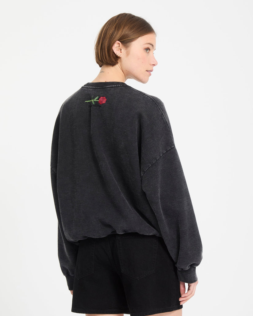 Sweatshirt Mickey Mason - Vintage Black