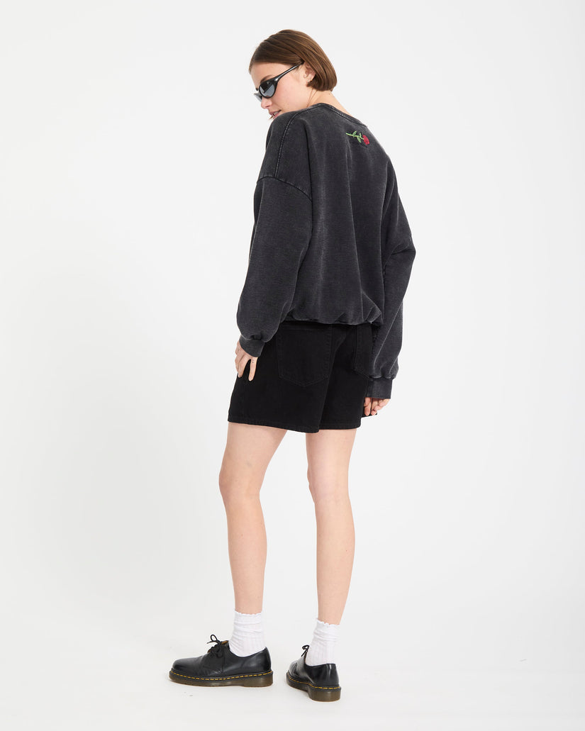 Sweatshirt Mickey Mason - Vintage Black