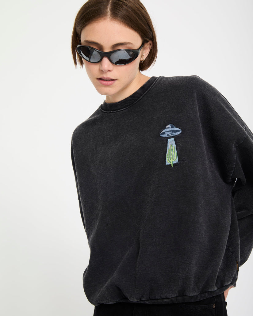 Sweatshirt Mickey Mason - Vintage Black