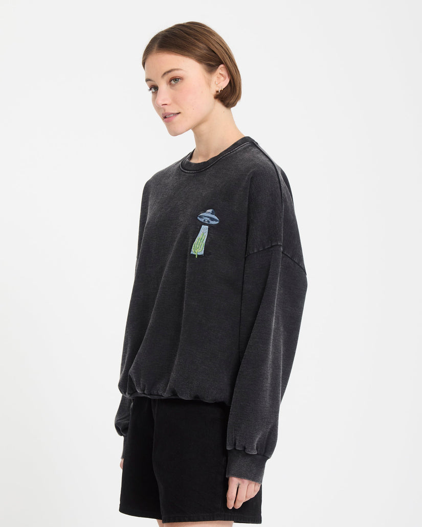 Sweatshirt Mickey Mason - Vintage Black