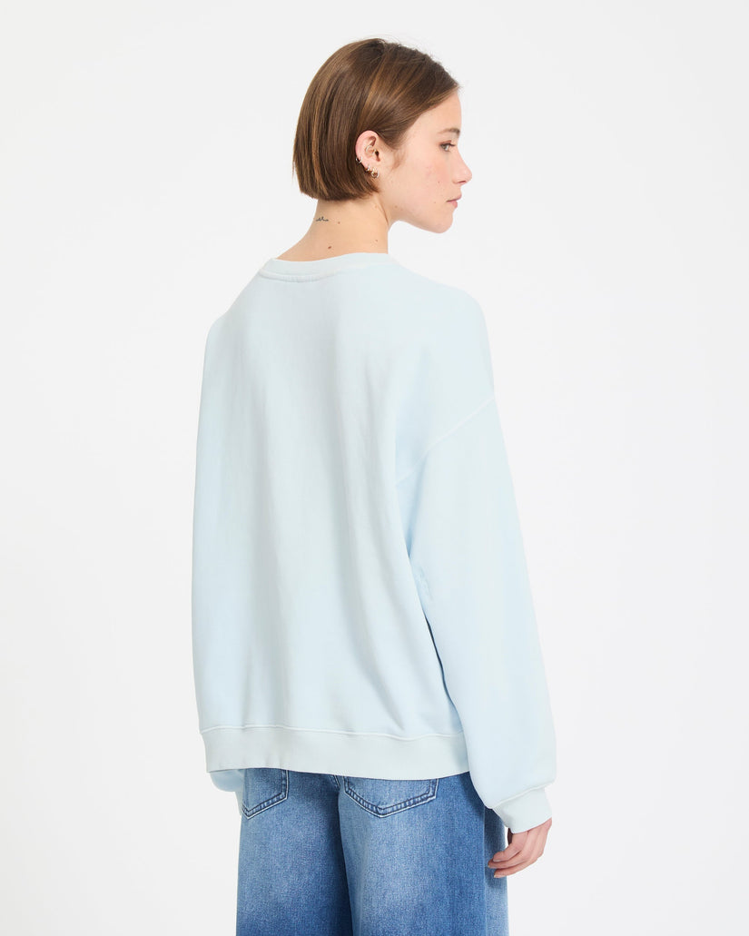 Sweatshirt Stone Soft - Light Blue Acid