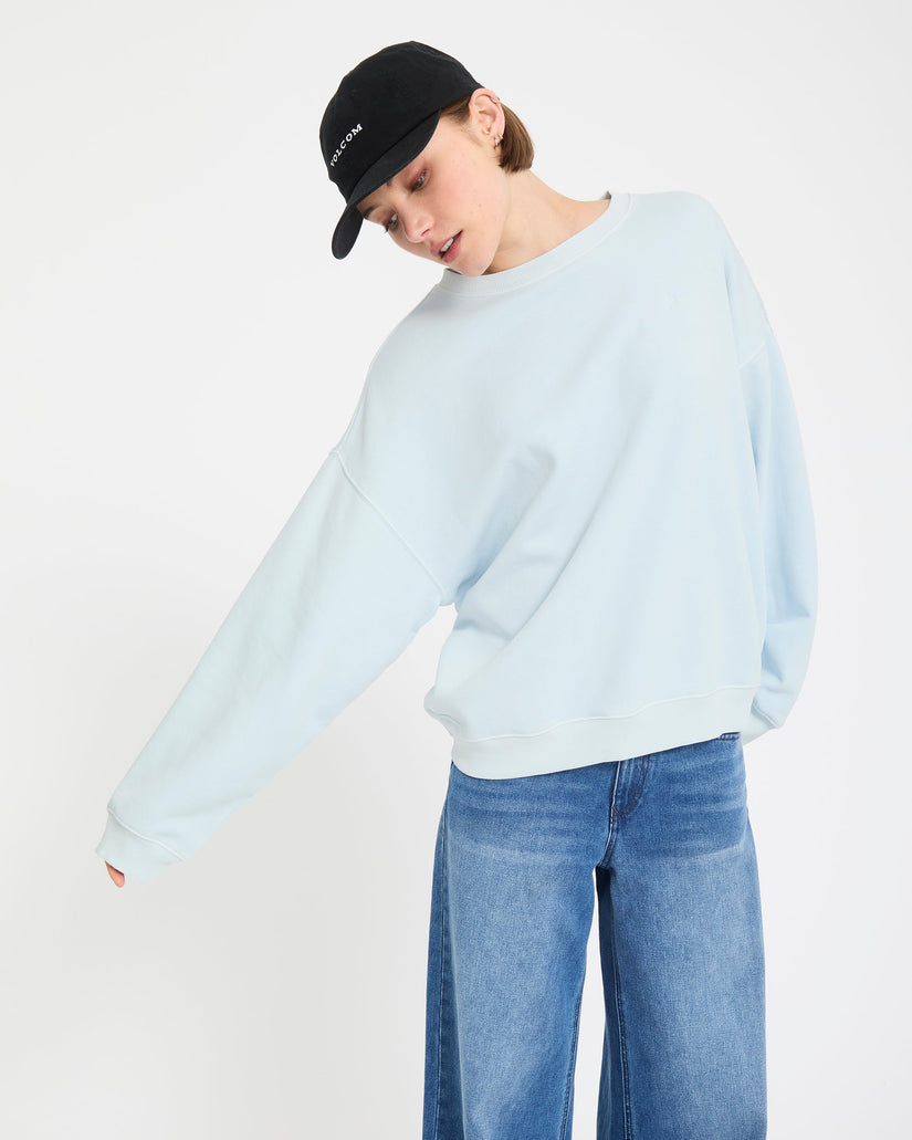 Sweatshirt Stone Soft - Light Blue Acid
