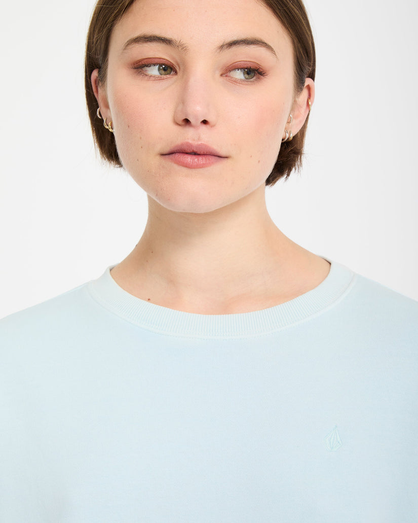 Sweatshirt Stone Soft - Light Blue Acid