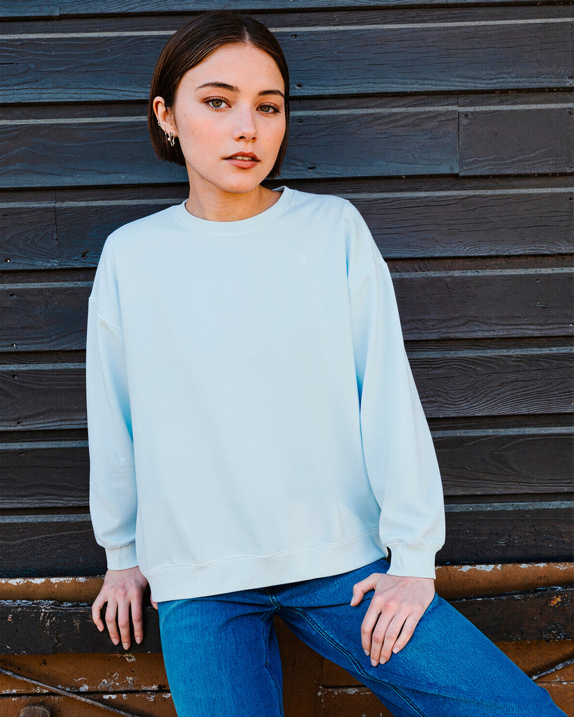 Sweatshirt Stone Soft - Light Blue Acid