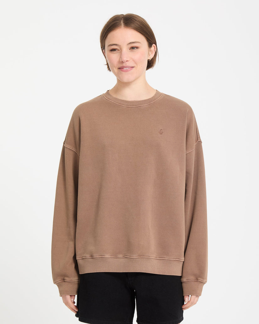 Sweatshirt Stone Soft - Pale Khaki