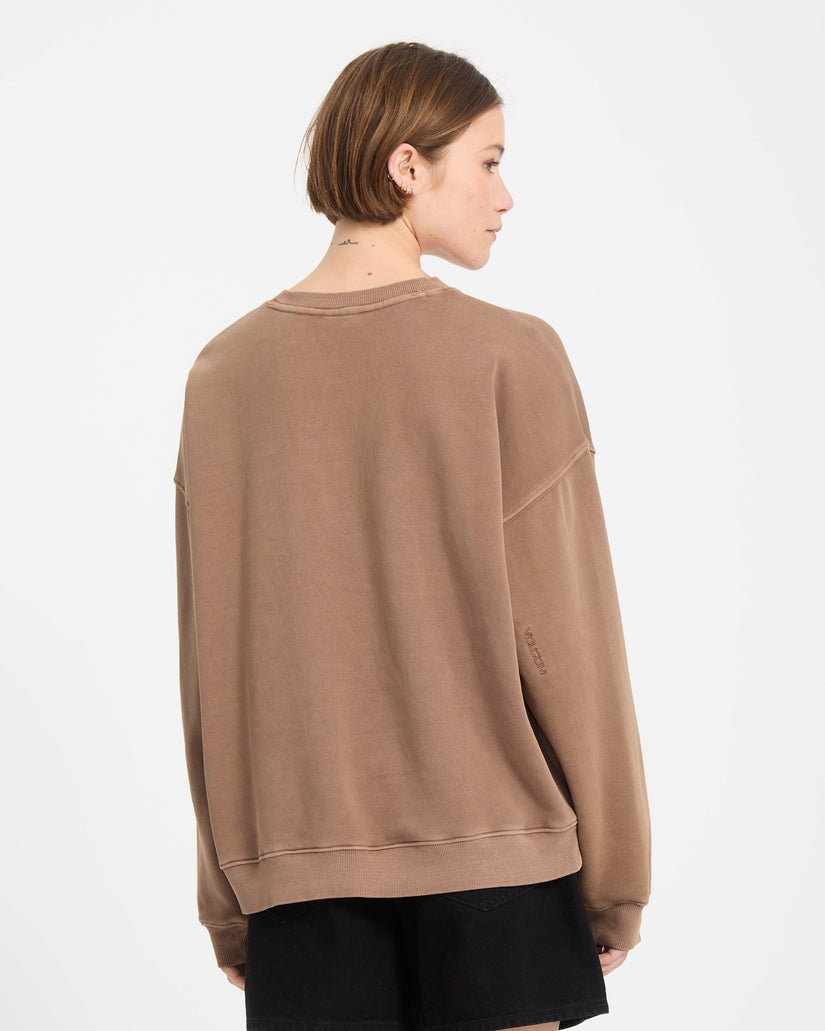 Sweatshirt Stone Soft - Pale Khaki