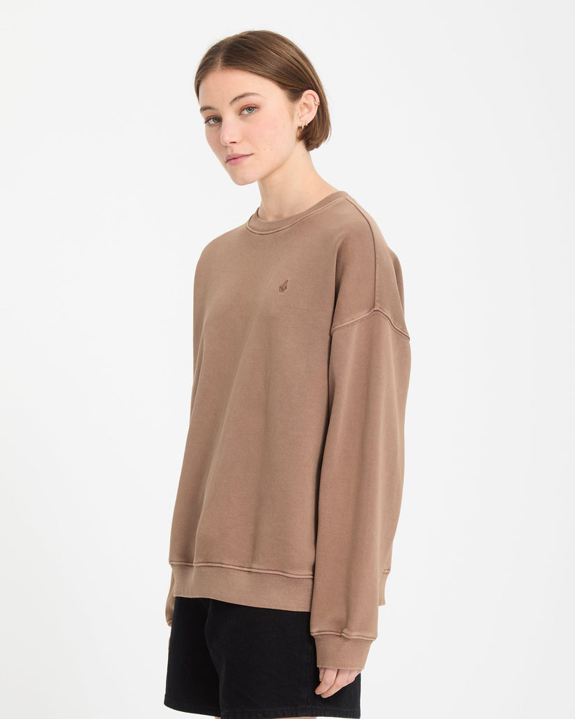 Sweatshirt Stone Soft - Pale Khaki