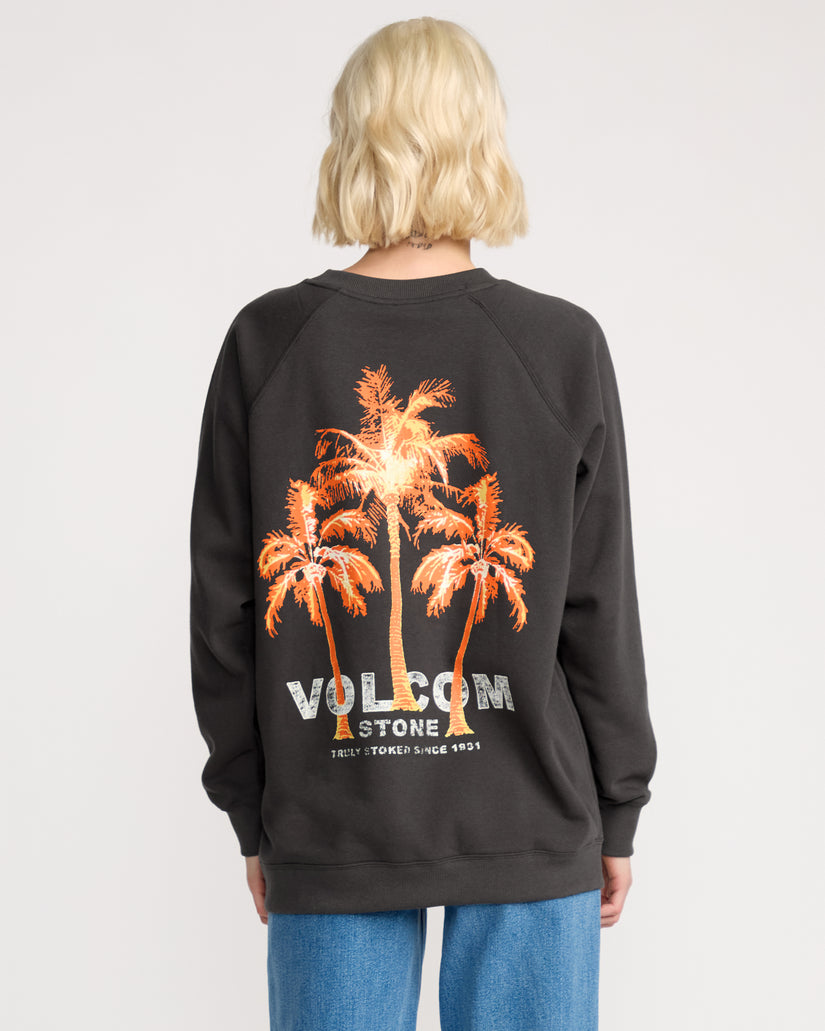 Sweatshirt Stone Magic - Vintage Black