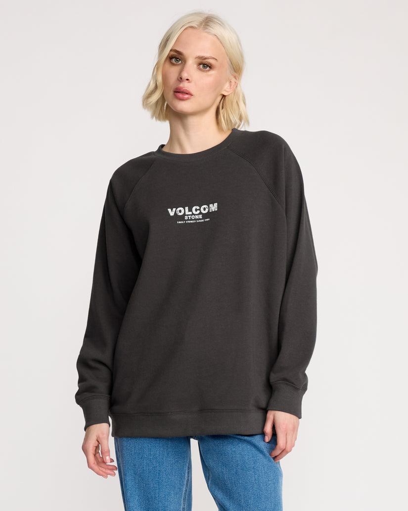Sweatshirt Stone Magic - Vintage Black