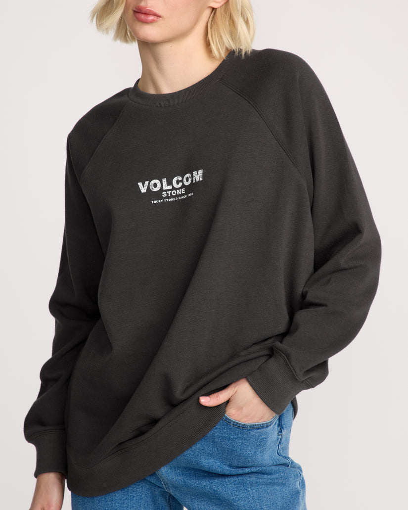 Sweatshirt Stone Magic - Vintage Black