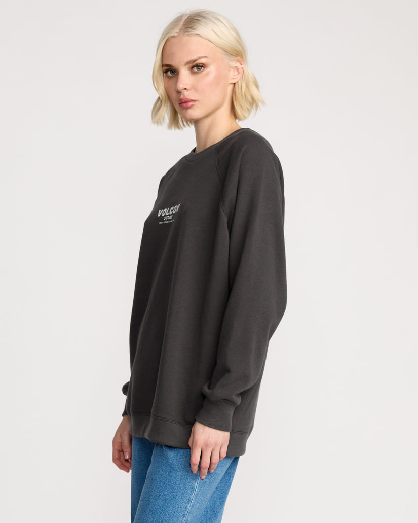 Sweatshirt Stone Magic - Vintage Black