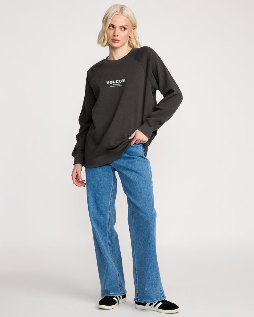 Sweatshirt Stone Magic - Vintage Black