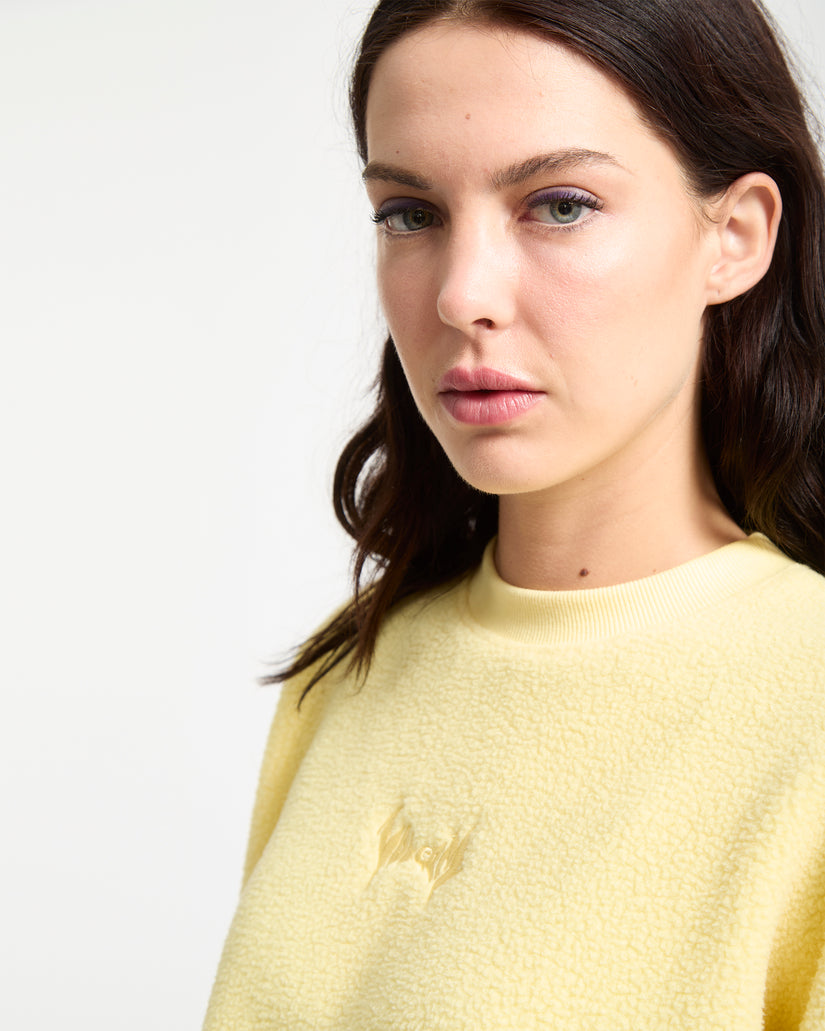 Sweatshirt Sherpa Piou - Dawn Yellow