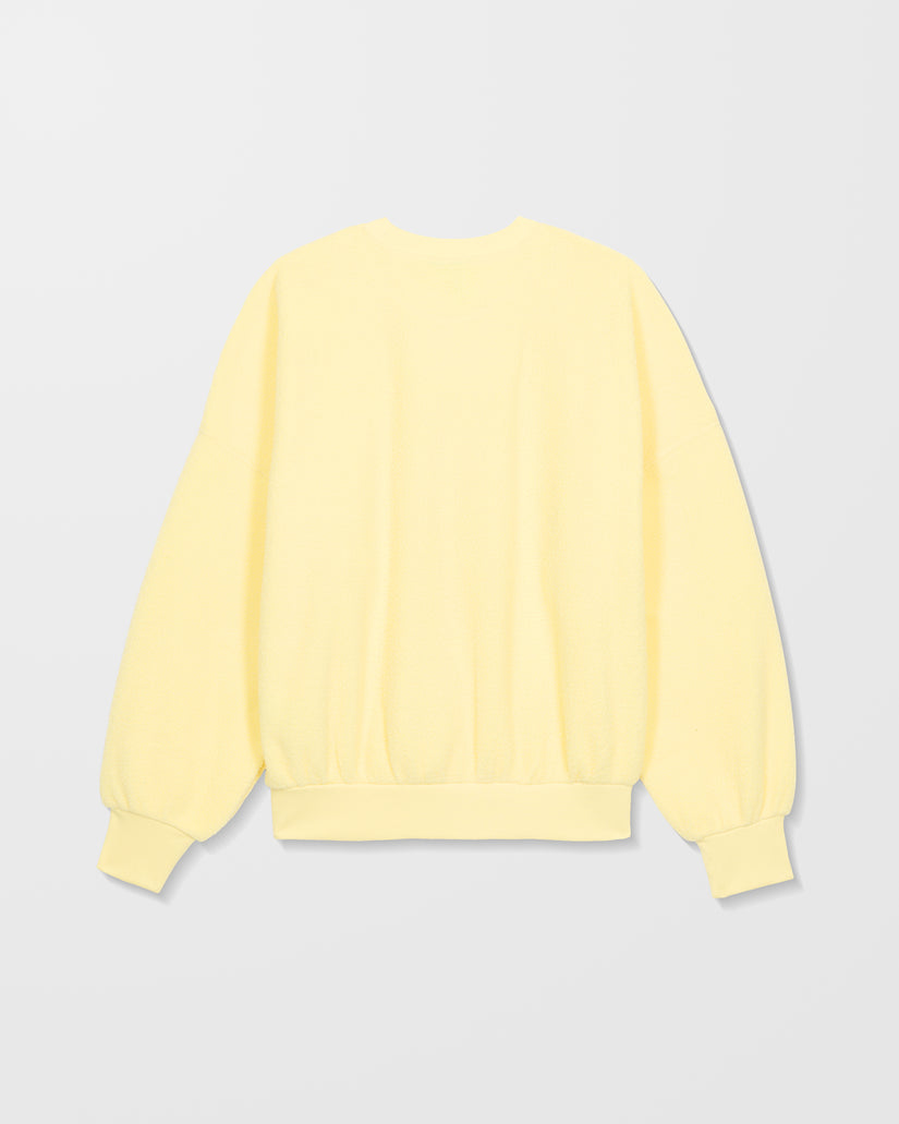 Sweatshirt Sherpa Piou - Dawn Yellow