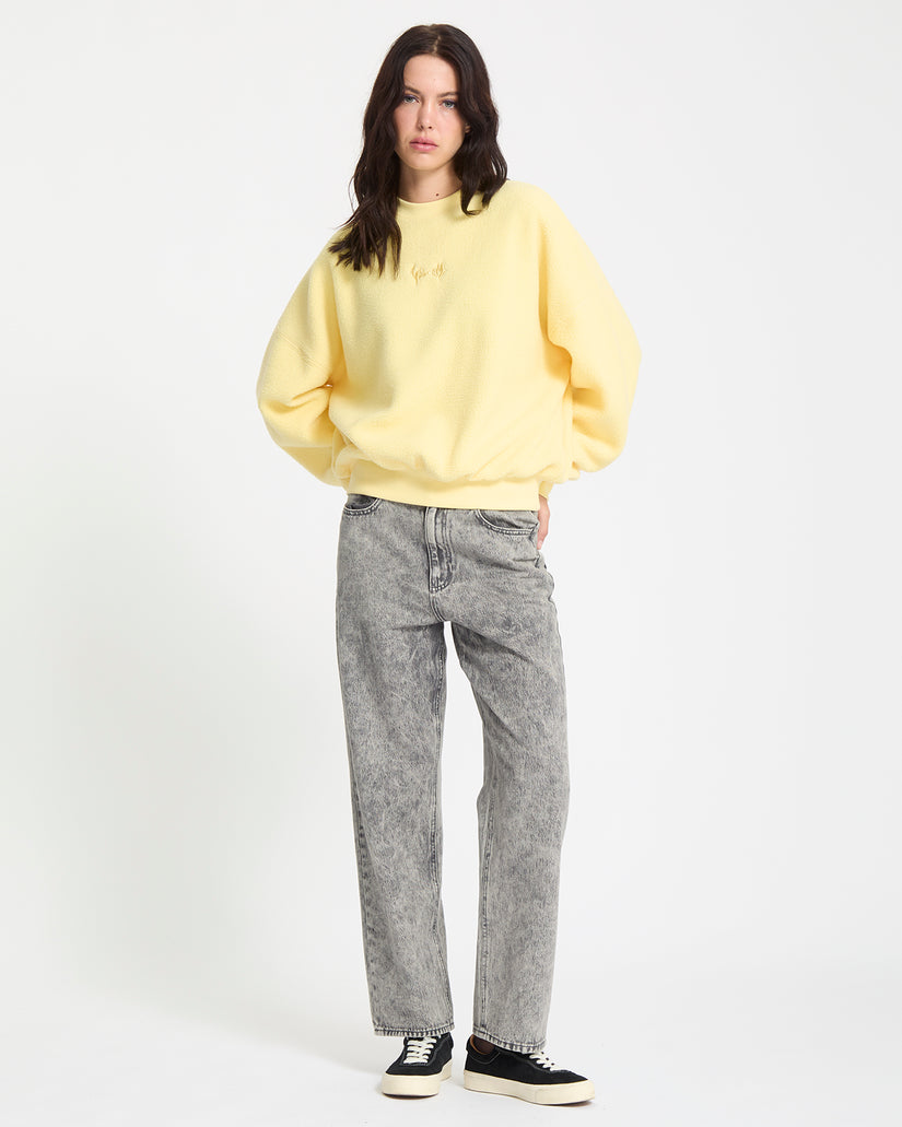 Sweatshirt Sherpa Piou - Dawn Yellow