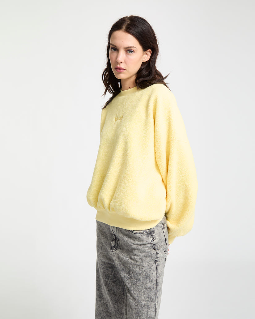 Sweatshirt Sherpa Piou - Dawn Yellow