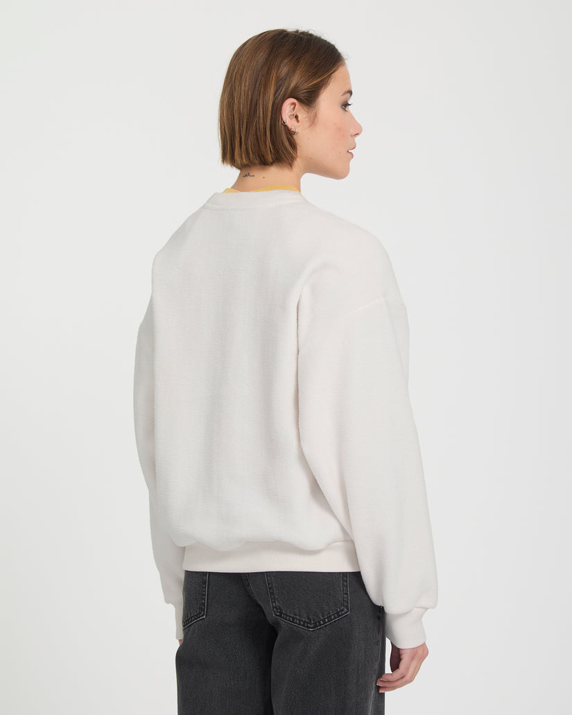 Sweatshirt Too Doo - Dirty White
