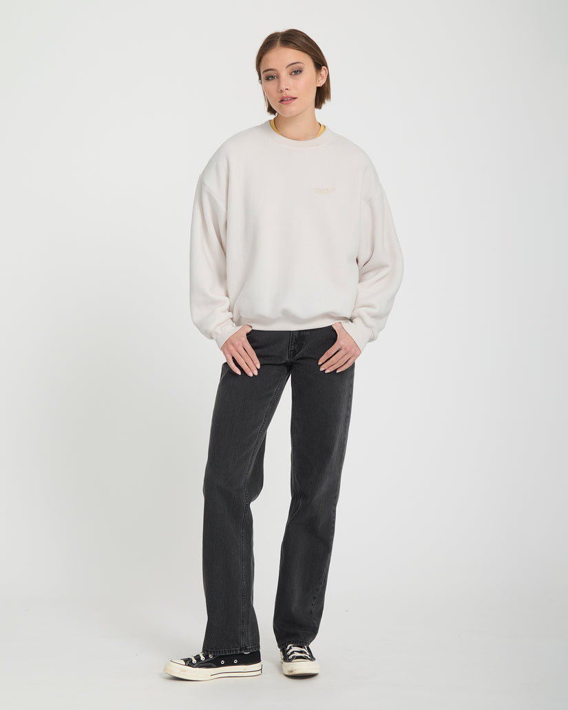 Sweatshirt Too Doo - Dirty White