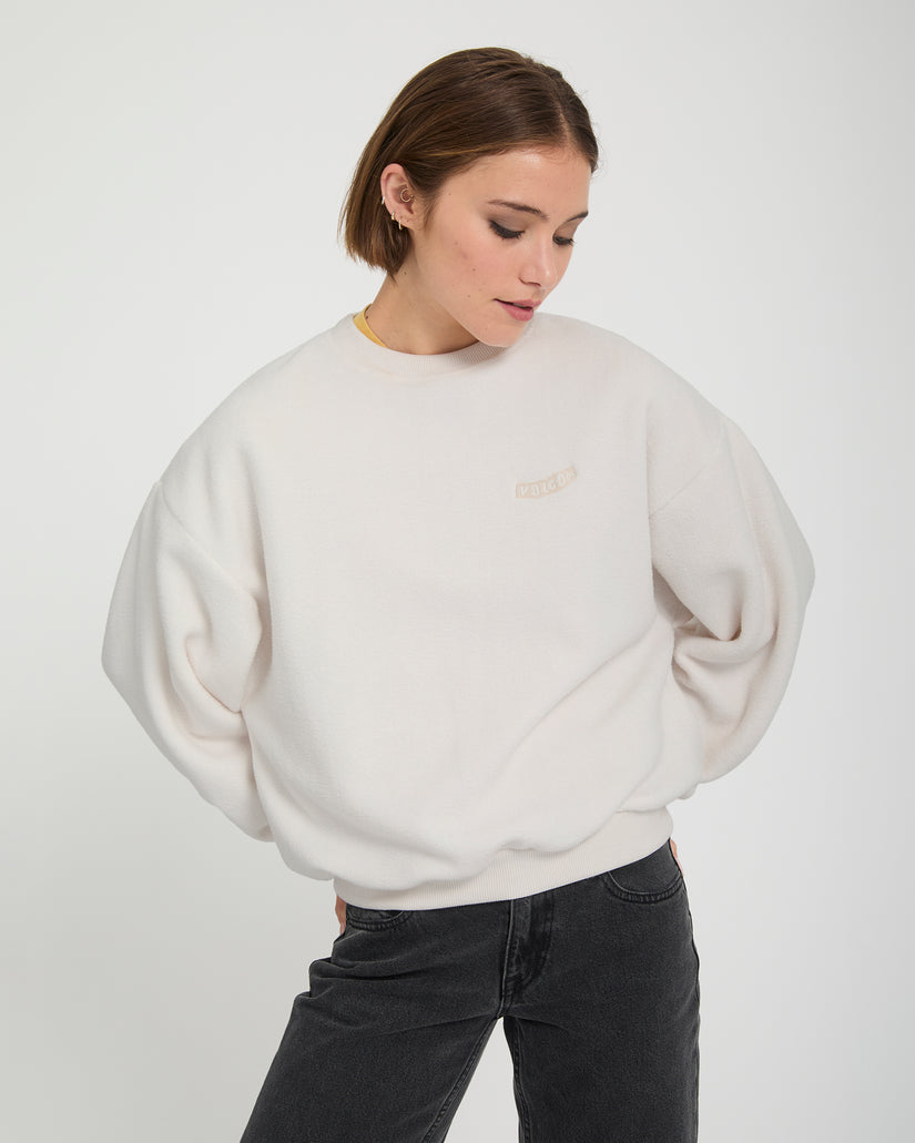 Sweatshirt Too Doo - Dirty White