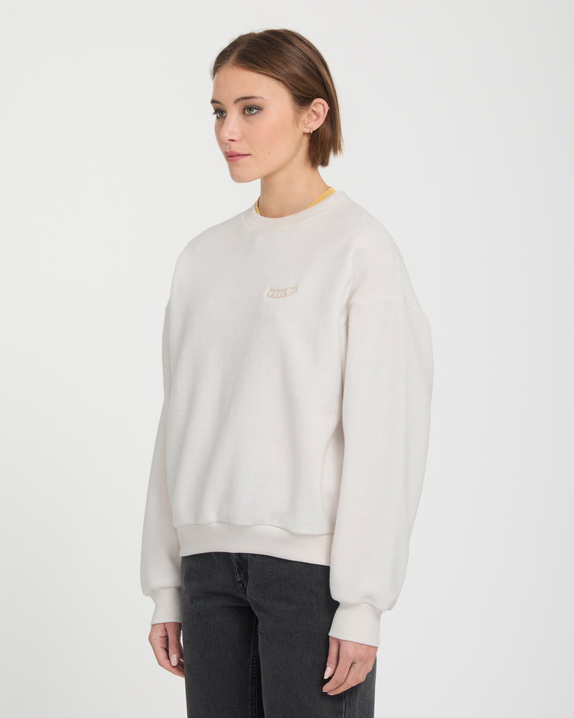 Sweatshirt Too Doo - Dirty White
