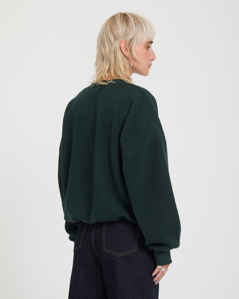 Sweatshirt Sherpa Piou - Scarab