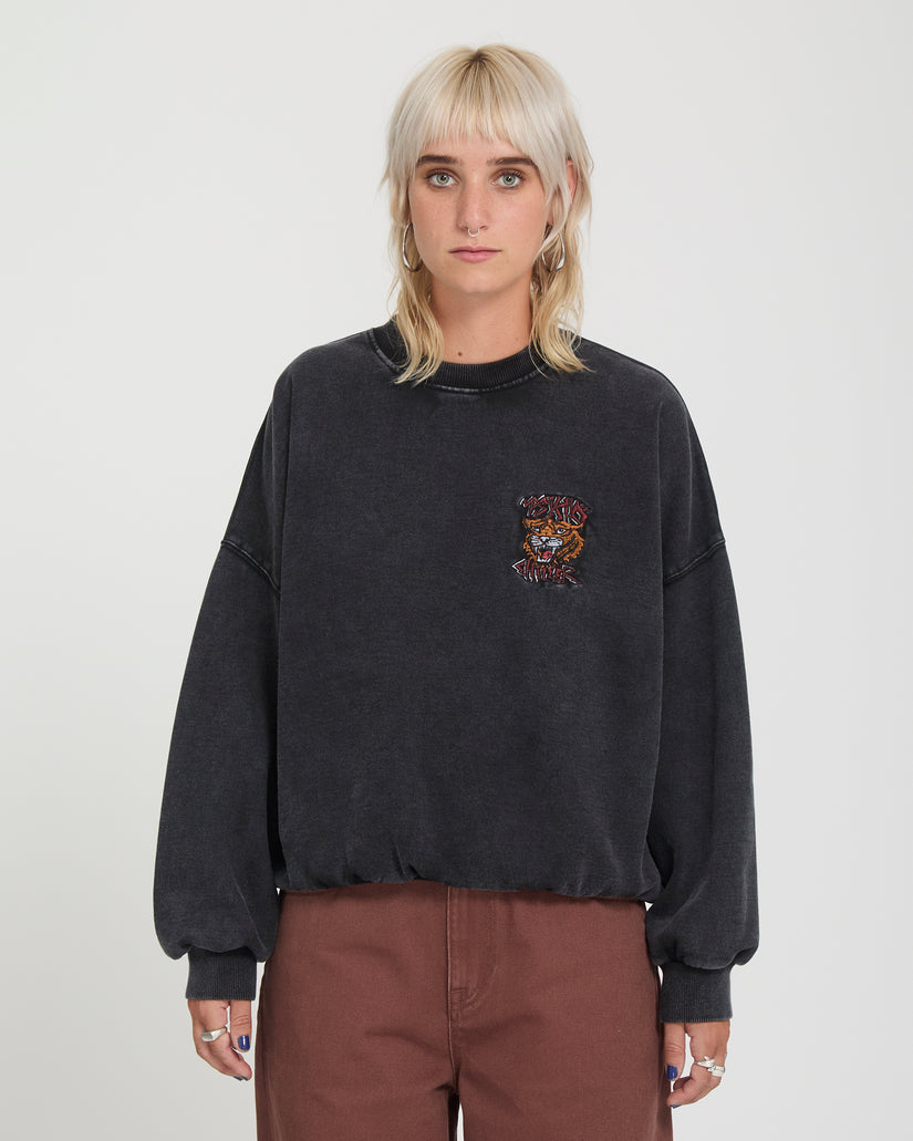 Sweatshirt Ozzy - Vintage Black