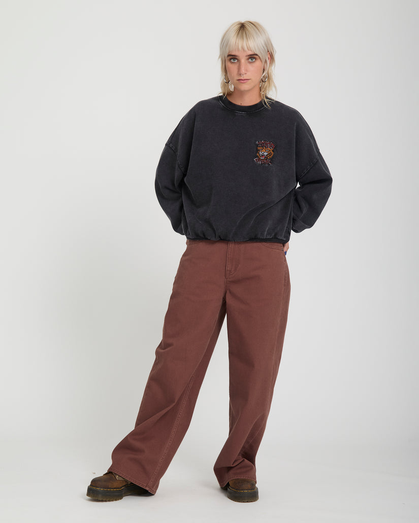 Sweatshirt Ozzy - Vintage Black
