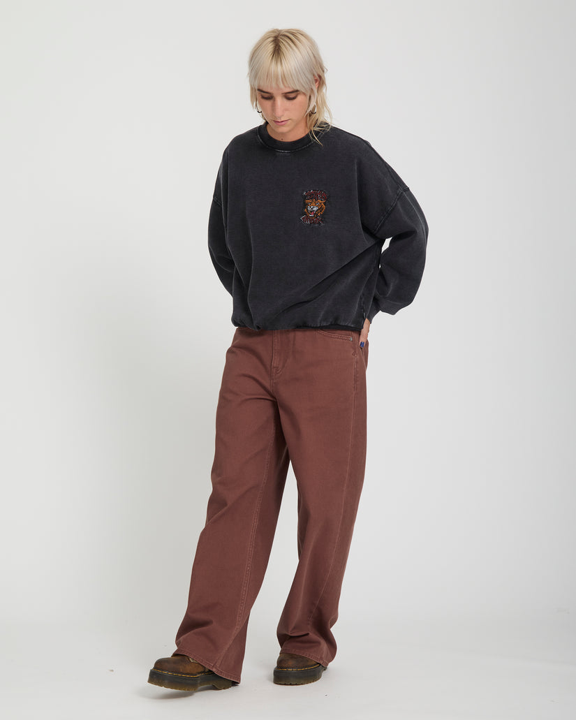 Sweatshirt Ozzy - Vintage Black