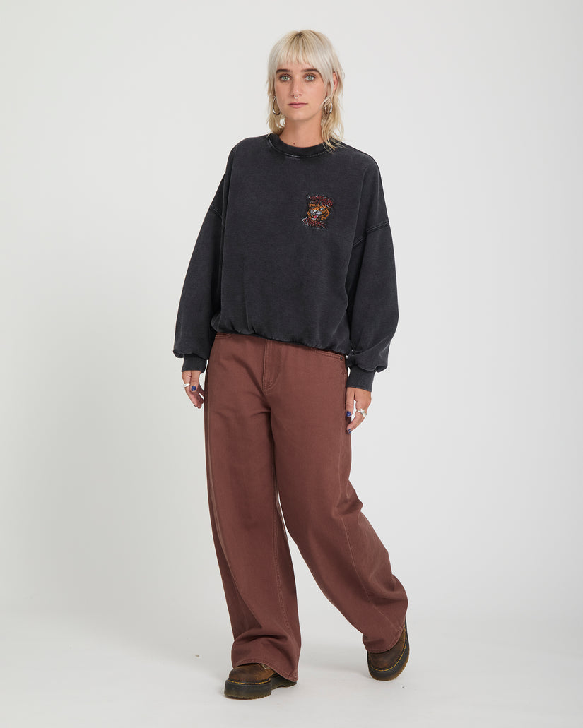 Sweatshirt Ozzy - Vintage Black