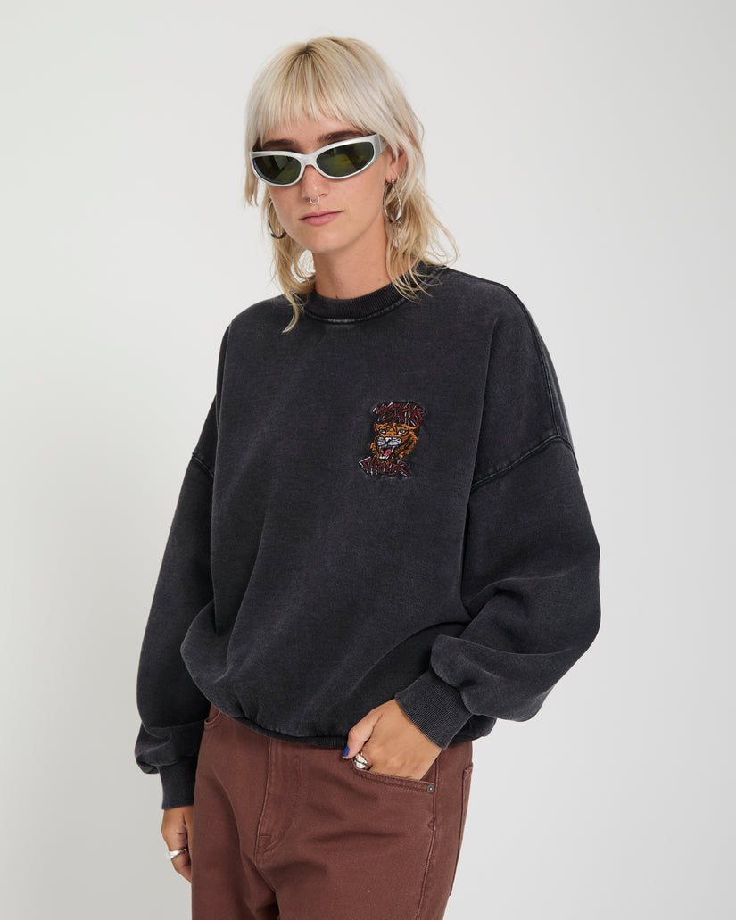 Sweatshirt Ozzy - Vintage Black