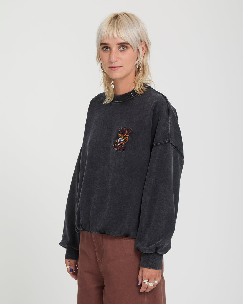 Sweatshirt Ozzy - Vintage Black