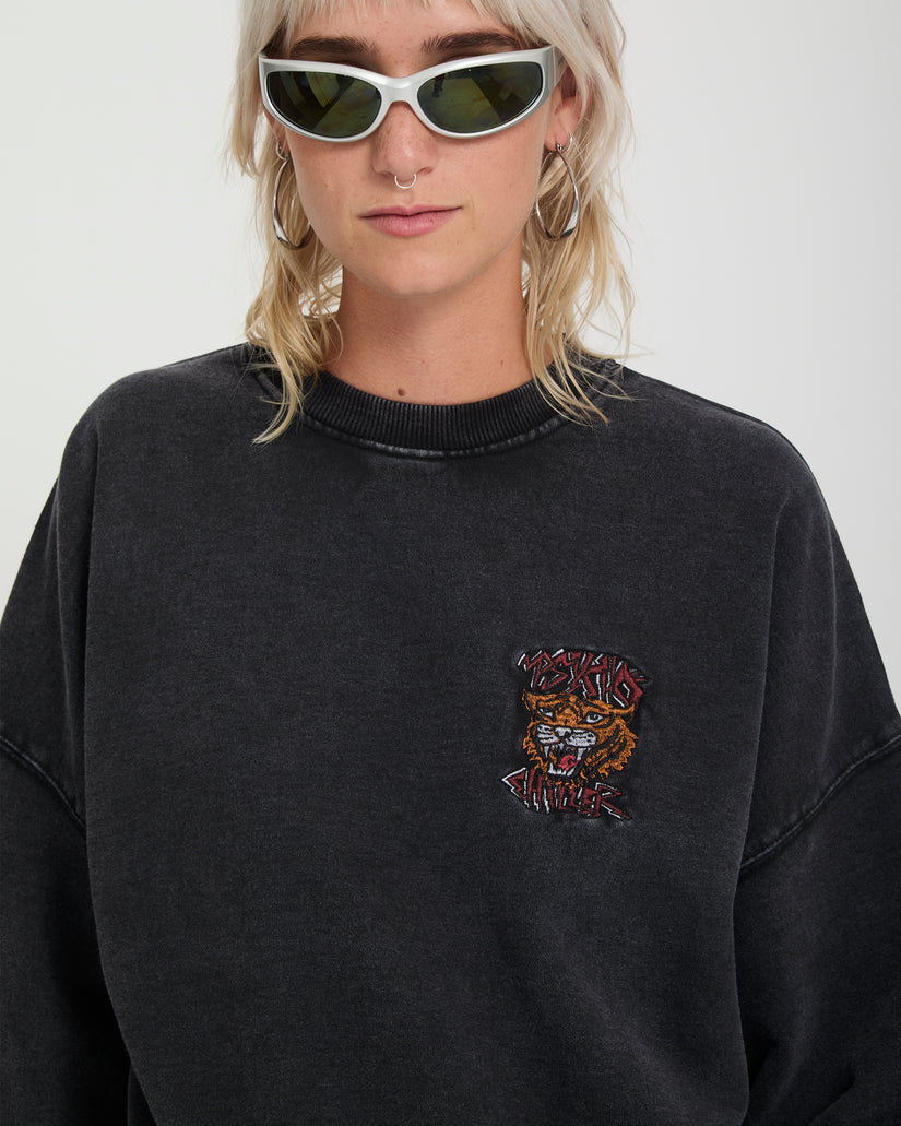 Sweatshirt Ozzy - Vintage Black
