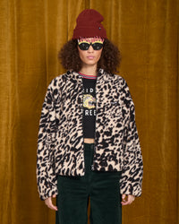 Veste Sherpa Wylding Out - Animal Print