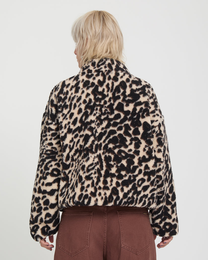 Veste Sherpa Wylding Out - Animal Print