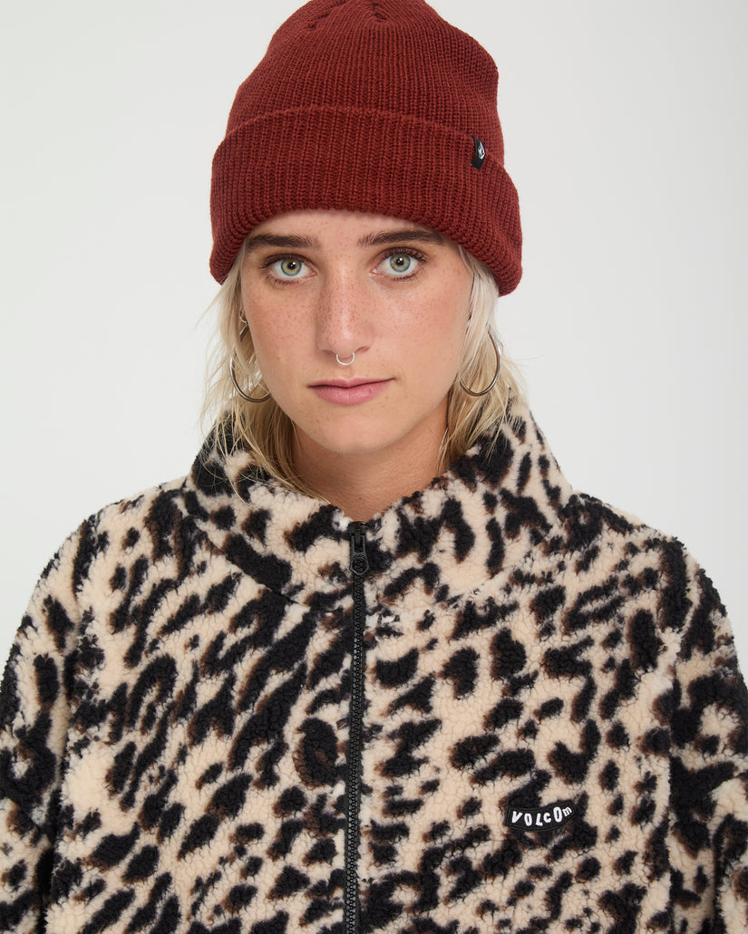 Veste Sherpa Wylding Out - Animal Print