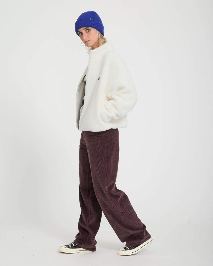 Veste Sherpa Wylding Out - Off White