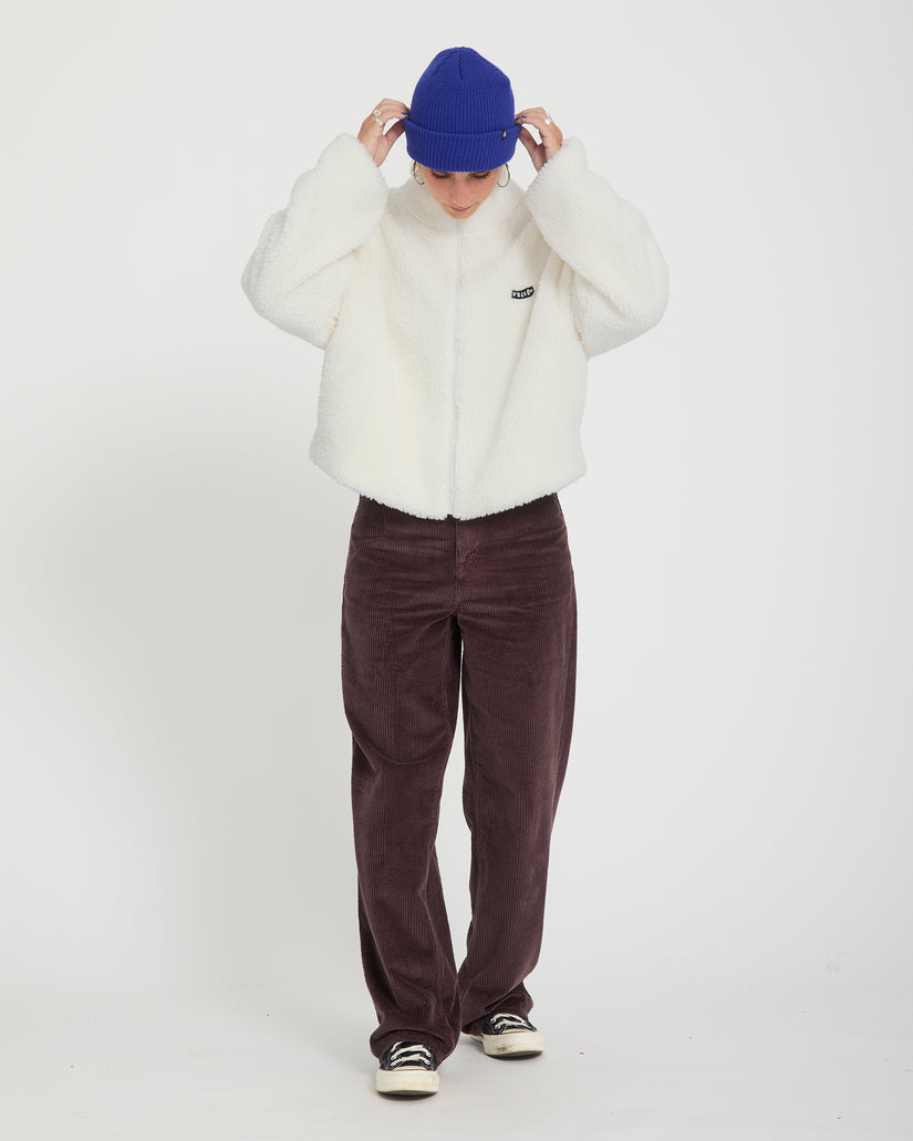 Veste Sherpa Wylding Out - Off White